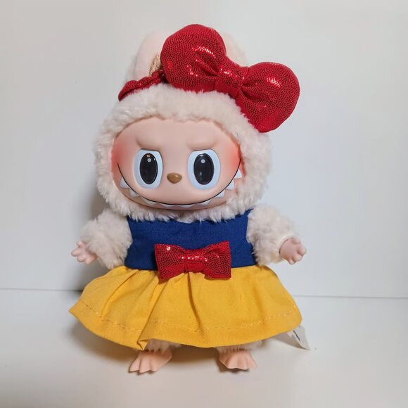 Custom Labubu Snow White Dress and Matching Bow - Picture 4 of 7